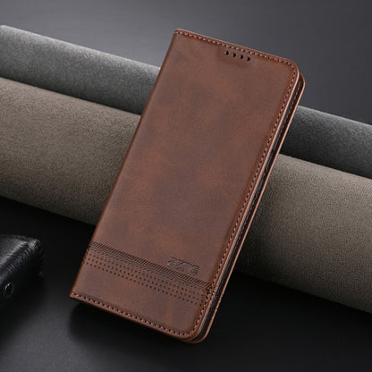 For Huawei Pura 70 Pro / 70 Pro+ AZNS Magnetic Calf Texture Flip Leather Phone Case(Dark Brown) - Huawei Cases by AZNS | Online Shopping South Africa | PMC Jewellery | Buy Now Pay Later Mobicred