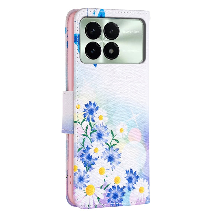 For Xiaomi Redmi K70 / K70 Pro Colored Drawing Pattern Leather Phone Case(Butterfly Love) - K70 Pro Cases by PMC Jewellery | Online Shopping South Africa | PMC Jewellery | Buy Now Pay Later Mobicred