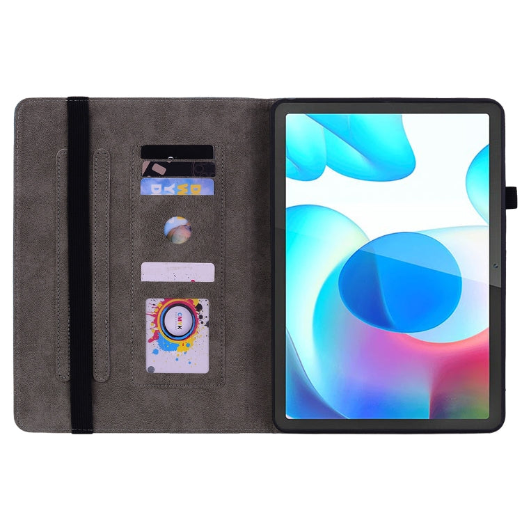 For Realme Pad 10.4 / Pad 5G 10.4 Butterfly Rose Embossed Leather Tablet Case(Rose Red) - Realme by PMC TechLife | Online Shopping South Africa | PMC TechLife | Buy Now Pay Later Mobicred