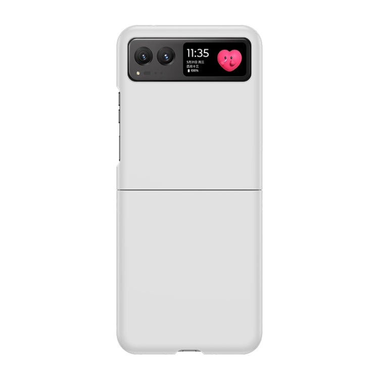 For Motorola Razr 40 Skin Feel PC Phone Case(White) - Motorola Cases by PMC TechLife | Online Shopping South Africa | PMC TechLife