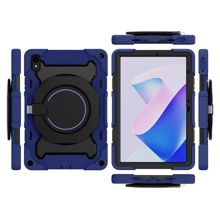 For Huawei MatePad 11 2023 Armor Contrast Color Silicone + PC Tablet Case(Navy Blue) - Huawei by PMC TechLife | Online Shopping South Africa | PMC TechLife | Buy Now Pay Later Mobicred