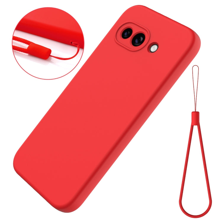 For Google Pixel 9a Pure Color Liquid Silicone Shockproof Phone Case(Red) - free shipping - PMC TechLife - Order now!