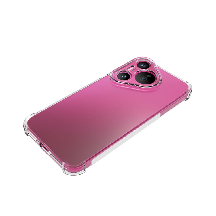 For Huawei Pura 70 Shockproof Non-slip Thickening TPU Phone Case(Transparent) - Huawei Cases by PMC Jewellery | Online Shopping South Africa | PMC Jewellery | Buy Now Pay Later Mobicred