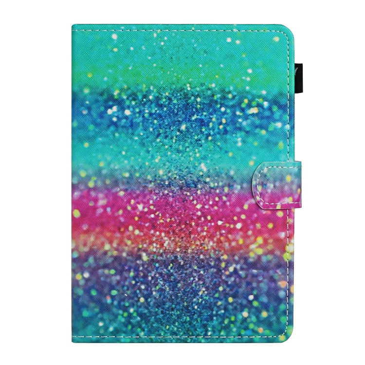For 10 inch Universal Tablet PC Colored Drawing Pattern Horizontal Flip Leather Case with Holder & Card Slots(Colored Sand) - 10 - 11 inch by PMC TechLife | Online Shopping South Africa | PMC TechLife | Buy Now Pay Later Mobicred