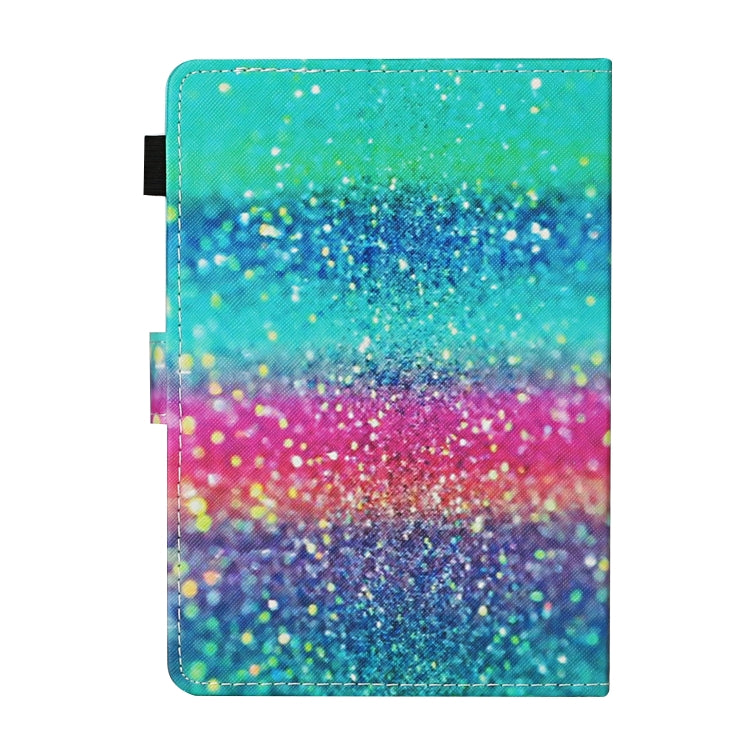 For 10 inch Universal Tablet PC Colored Drawing Pattern Horizontal Flip Leather Case with Holder & Card Slots(Colored Sand) - 10 - 11 inch by PMC TechLife | Online Shopping South Africa | PMC TechLife | Buy Now Pay Later Mobicred