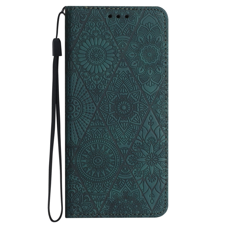 For Redmi Note 12 5G Global Ethnic Embossed Adsorption Leather Phone Case(Blue) - Xiaomi Cases by PMC Jewellery | Online Shopping South Africa | PMC Jewellery | Buy Now Pay Later Mobicred