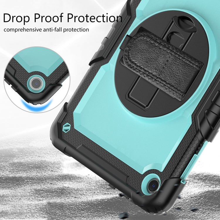 For Lenovo Tab M10 10.1 Gen 3rd Silicone Hybrid PC Tablet Case with Shoulder Strap(Light Blue PC) - Lenovo by PMC TechLife | Online Shopping South Africa | PMC TechLife | Buy Now Pay Later Mobicred