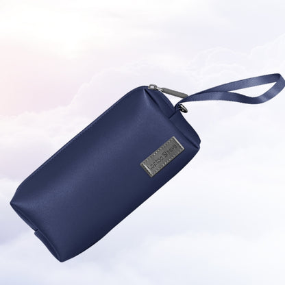 Waterproof PU Leather Laptop Accessory Bag(Dark Blue) - Other by PMC Jewellery | Online Shopping South Africa | PMC Jewellery | Buy Now Pay Later Mobicred