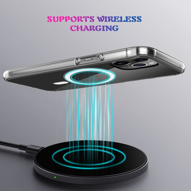For iPhone 16 Pro MagSafe Clear Acrylic PC +TPU Phone Case(Transparent) - iPhone 16 Pro Cases by PMC TechLife | Online Shopping South Africa | PMC TechLife | Buy Now Pay Later Mobicred