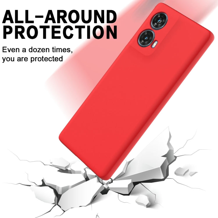 For Motorola S50 Neo Solid Color Liquid Silicone Dropproof Full Coverage Phone Case(Red) - free shipping - PMC TechLife - Order now!