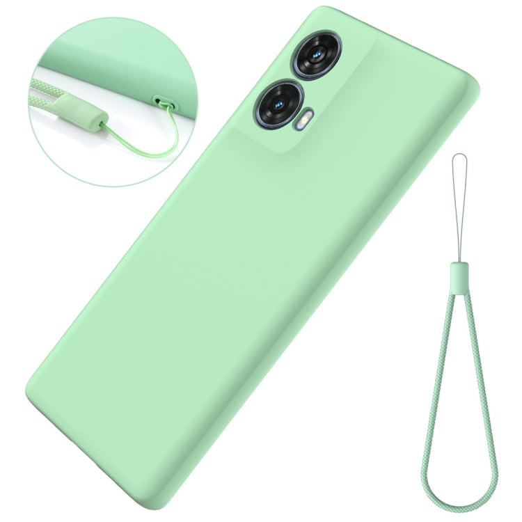 For Motorola S50 Neo Solid Color Liquid Silicone Dropproof Full Coverage Phone Case(Green) - free shipping - PMC TechLife - Order now!