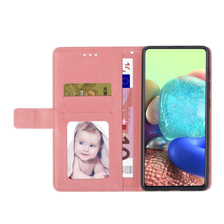 For iPhone 16e HT01 Y-shaped Pattern Flip Leather Phone Case(Pink) - iPhone 16e Cases by PMC TechLife | Online Shopping South Africa | PMC TechLife | Buy Now Pay Later Mobicred