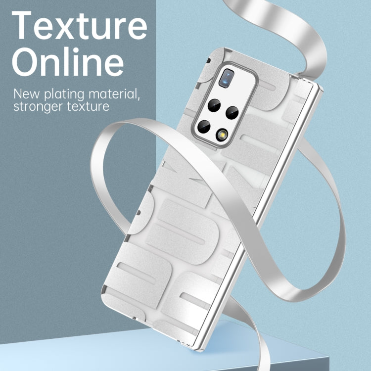 For Huawei Mate X2 Integrated Electroplating Folding Phone Case with Hinge(Rose Gold) - free shipping - PMC TechLife - Order now!