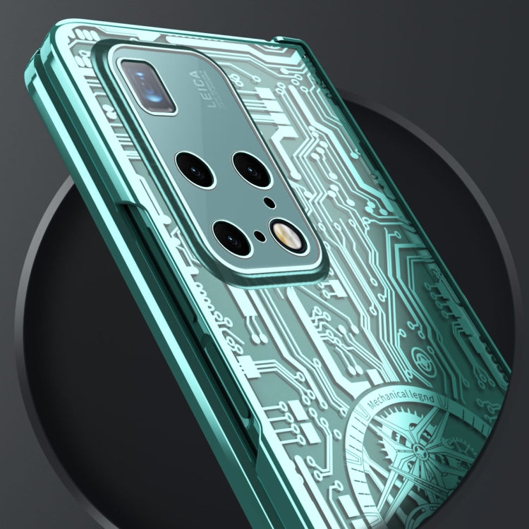 For Huawei Mate X2 Mechanical Legend Integrated Electroplating All-inclusive Phone Case(Champagne Gold) - Huawei Cases by PMC TechLife | Online Shopping South Africa | PMC TechLife | Buy Now Pay Later Mobicred