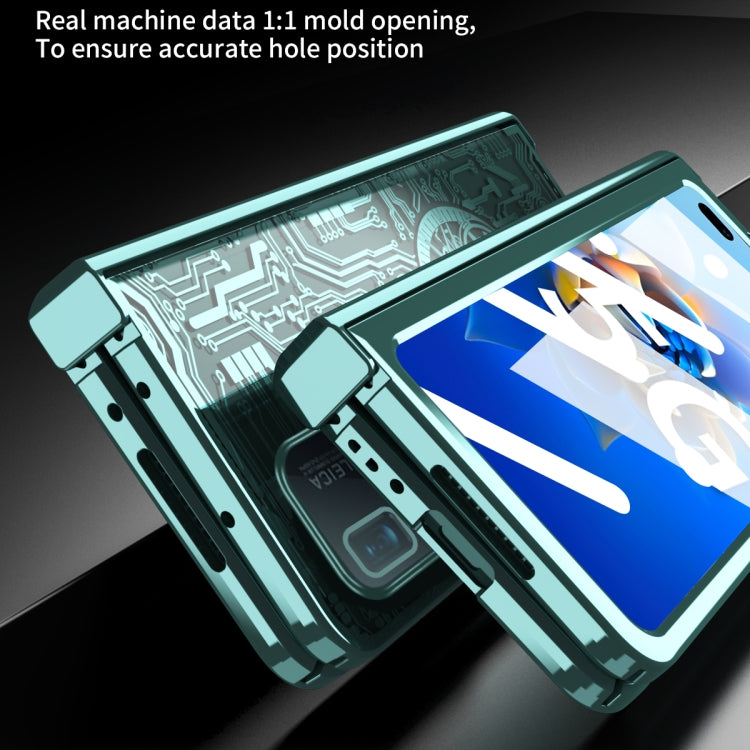 For Huawei Mate X2 Mechanical Legend Integrated Electroplating All-inclusive Phone Case(Champagne Gold) - Huawei Cases by PMC TechLife | Online Shopping South Africa | PMC TechLife | Buy Now Pay Later Mobicred