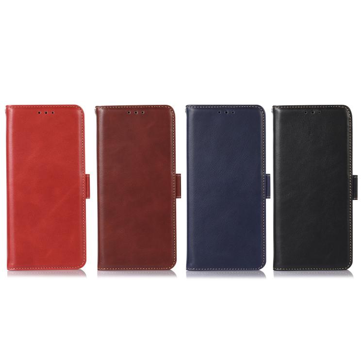 For iPhone 17 Crazy Horse Top Layer Cowhide Leather Phone Case(Red) - free shipping - PMc TechLife - Order now!