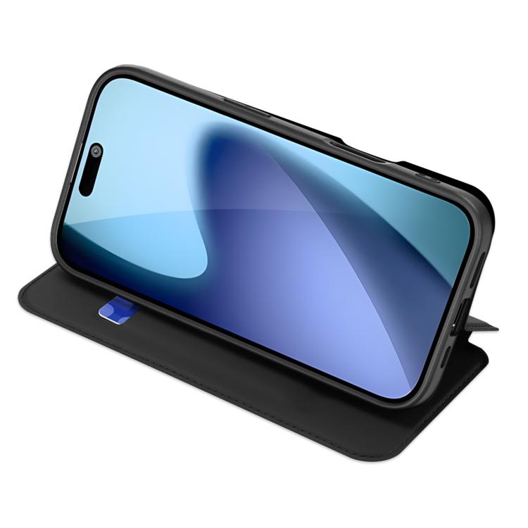 For iPhone 17 DUX DUCIS Skin Pro Series Flip Leather Phone Case(Black) - iPhone 17 Cases by DUX DUCIS | Online Shopping South Africa | PMC TechLife | Buy Now Pay Later Mobicred