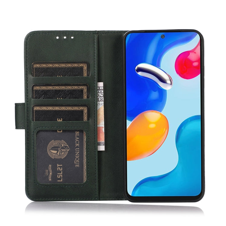 For iPhone 16 Pro Max Cow Texture Leather Phone Case(Green) - iPhone 16 Pro Max Cases by PMC TechLife | Online Shopping South Africa | PMC TechLife | Buy Now Pay Later Mobicred