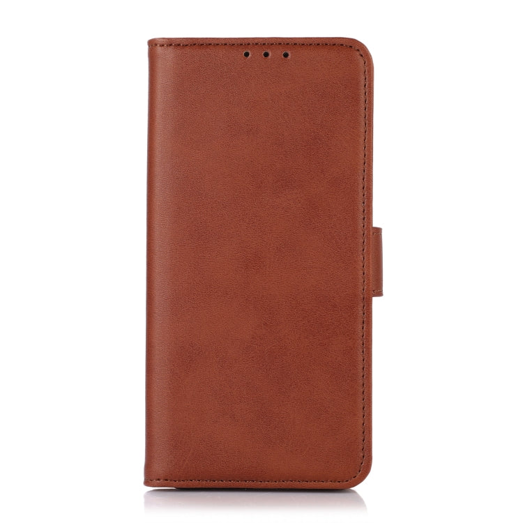 For iPhone 16 Pro Max Cow Texture Leather Phone Case(Brown) - iPhone 16 Pro Max Cases by PMC TechLife | Online Shopping South Africa | PMC TechLife | Buy Now Pay Later Mobicred