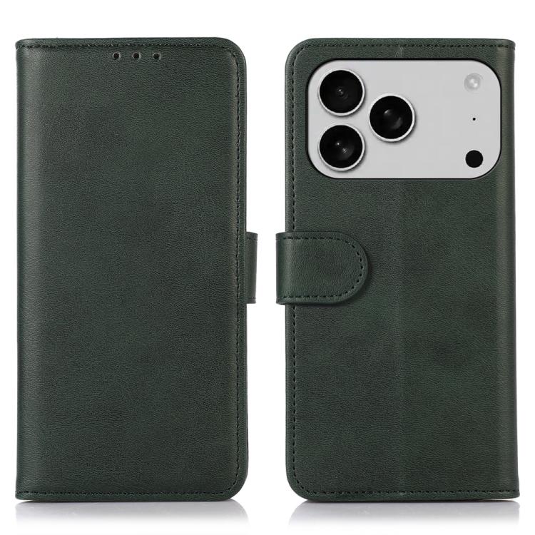 For iPhone 17 Pro Cow Texture Leather Phone Case(Green) - free shipping - PMc TechLife - Order now!