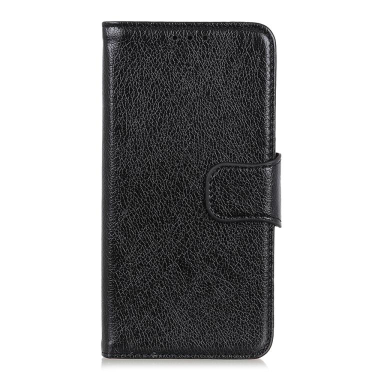 For iPhone 16e Nappa Texture Leather Case(Black) - iPhone 16e Cases by PMC TechLife | Online Shopping South Africa | PMC TechLife | Buy Now Pay Later Mobicred