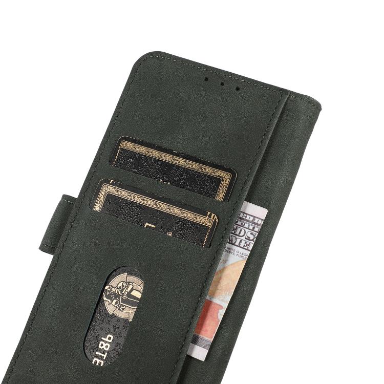 For iPhone 17 Pro KHAZNEH Matte Texture Leather Phone Case(Green) - free shipping - PMc TechLife - Order now!