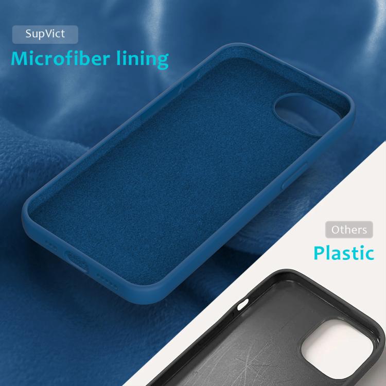 For iPhone 16e Solid Color Silicone Phone Case(Cobalt Blue) - iPhone 16e Cases by PMC TechLife | Online Shopping South Africa | PMC TechLife | Buy Now Pay Later Mobicred
