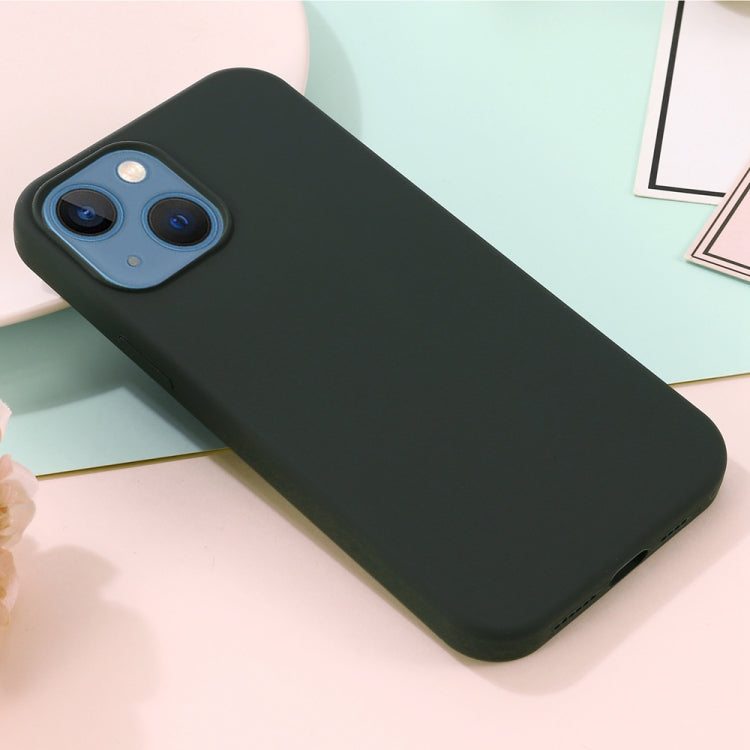For iPhone 15 Shockproof Silicone Magsafe Phone Case(Dark Green) - iPhone 15 Cases by PMC TechLife | Online Shopping South Africa | PMC TechLife