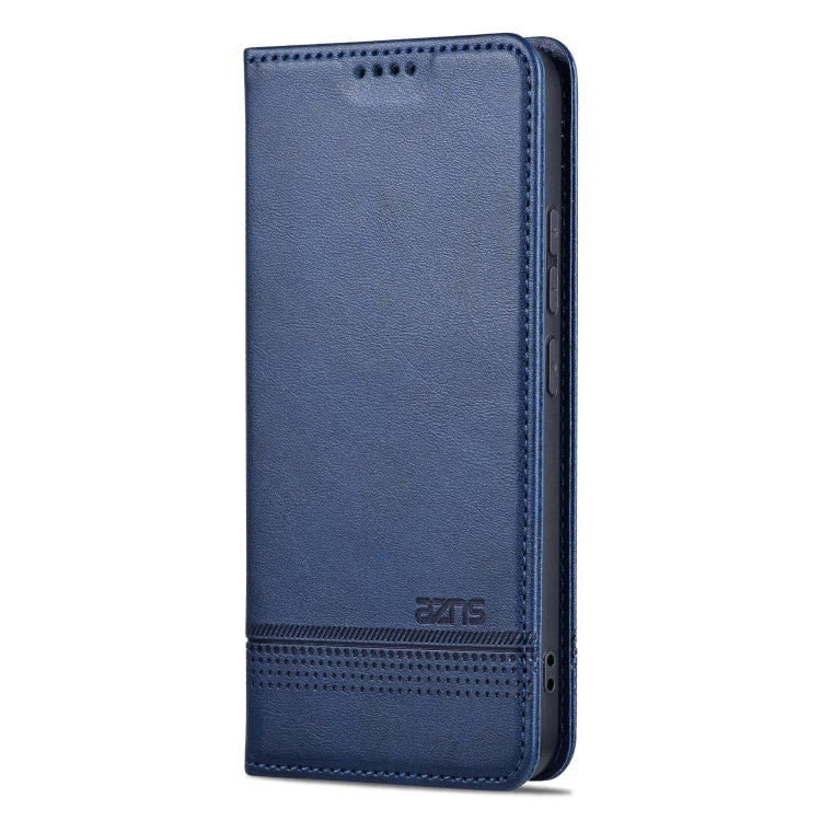 For Xiaomi 14 AZNS Magnetic Calf Texture Flip Leather Phone Case(Dark Blue) - 14 Cases by AZNS | Online Shopping South Africa | PMC Jewellery | Buy Now Pay Later Mobicred