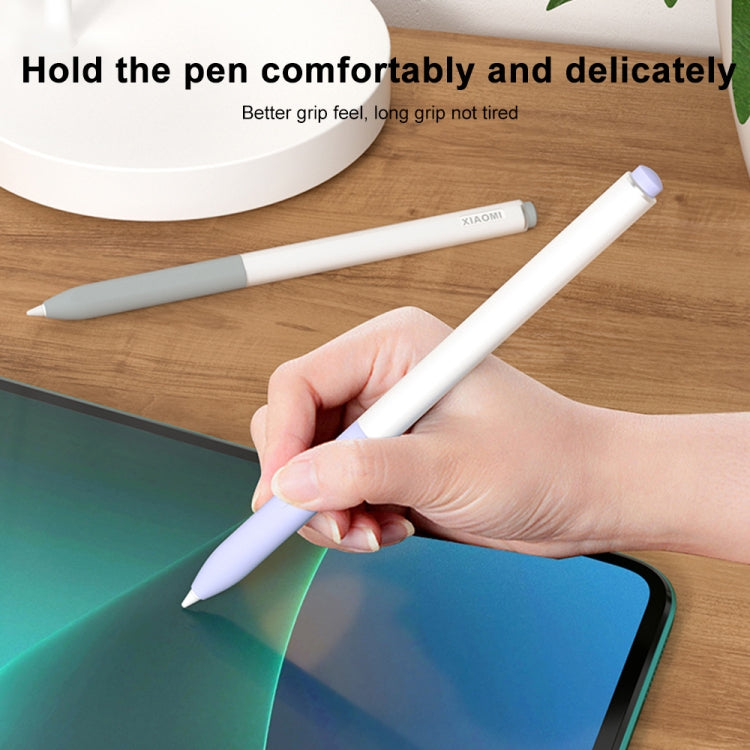 For Xiaomi Stylus Pen 2 Jelly Style Translucent Silicone Protective Pen Case(White) - Pencil Accessories by PMC TechLife | Online Shopping South Africa | PMC TechLife