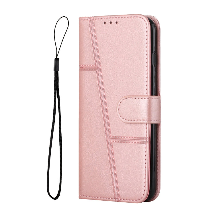 For Xiaomi 14 Ultra Stitching Calf Texture Buckle Leather Phone Case(Rose Gold) - 14 Ultra Cases by PMC Jewellery | Online Shopping South Africa | PMC Jewellery | Buy Now Pay Later Mobicred