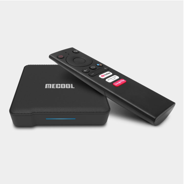 MECOOL KM1 4K Ultra HD Smart Android 9.0 Amlogic S905X3 TV Box with Remote Controller, 4GB+64GB, Support Dual Band WiFi 2T2R/HDMI/TF Card/LAN, EU Plug - Amlogic S905 by MECOOL | Online Shopping South Africa | PMC Jewellery | Buy Now Pay Later Mobicred