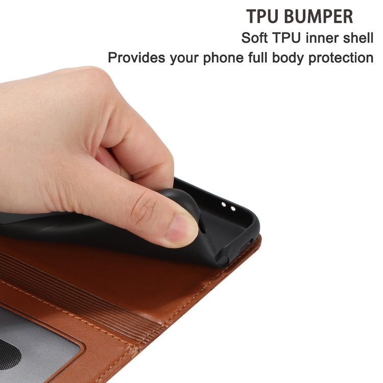 For Xiaomi Redmi Note 12 4G Global Cat Embossing Pattern Leather Phone Case with Lanyard(Brown) - Xiaomi Cases by PMC TechLife | Online Shopping South Africa | PMC TechLife | Buy Now Pay Later Mobicred