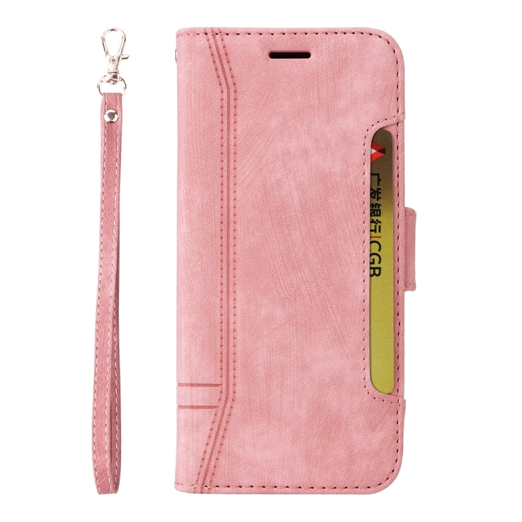 For iPhone 16 Pro Max BETOPNICE Dual-side Buckle Leather Phone Case(Pink) - iPhone 16 Pro Max Cases by BETOPNICE | Online Shopping South Africa | PMC Jewellery | Buy Now Pay Later Mobicred