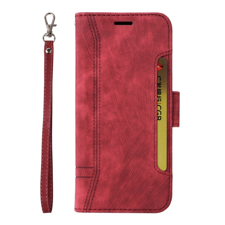 For iPhone 16 Pro BETOPNICE Dual-side Buckle Leather Phone Case(Red) - iPhone 16 Pro Cases by BETOPNICE | Online Shopping South Africa | PMC Jewellery | Buy Now Pay Later Mobicred