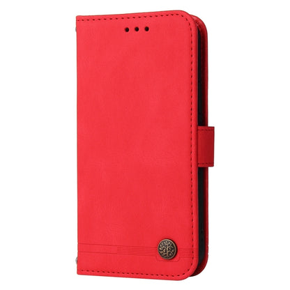 For iPhone 16 Pro Skin Feel Life Tree Leather Phone Case(Red) - iPhone 16 Pro Cases by PMC Jewellery | Online Shopping South Africa | PMC Jewellery | Buy Now Pay Later Mobicred