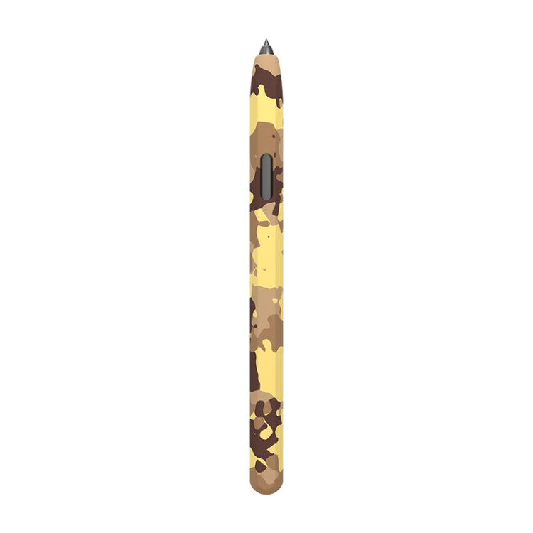For Samsung Galaxy Tab S7 LOVE MEI Camouflage Silicone Protective Pen Case(Yellow) - free shipping - PMC TechLife - Order now!