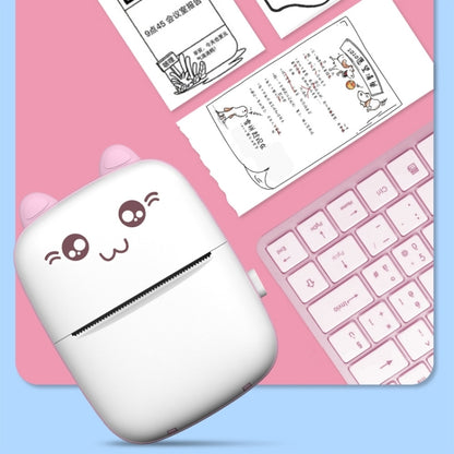 C9 Mini Bluetooth Wireless Thermal Printer With 5 Papers & 5 Sticker & 3 Color Papers(Pink) - Printer by PMC Jewellery | Online Shopping South Africa | PMC Jewellery | Buy Now Pay Later Mobicred