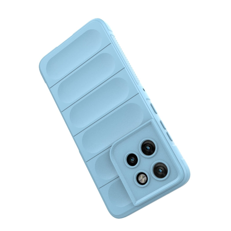 For Motorola Edge 50 Neo Magic Shield TPU + Flannel Phone Case(Dark Blue) - free shipping - PMC TechLife - Order now!