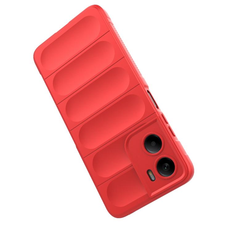 For Motorola Moto G05 4G / E15 Magic Shield TPU + Flannel Phone Case(Black) - free shipping - PMC TechLife - Order now!