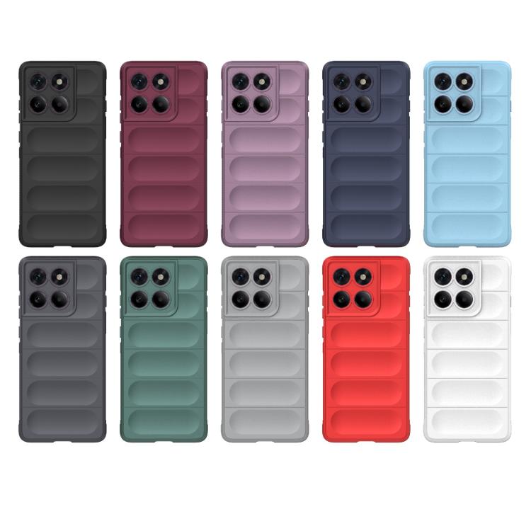 For Motorola Edge 60 Pro 5G Magic Shield TPU + Flannel Phone Case(Dark Green) - free shipping - PMC TechLife - Order now!