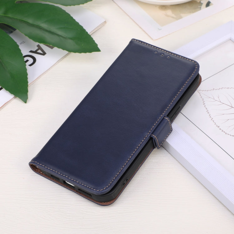 For OnePlus Nord 4 Magnetic Crazy Horse Texture Genuine Leather RFID Phone Case(Blue) - OnePlus Cases by PMC TechLife | Online Shopping South Africa | PMC TechLife | Buy Now Pay Later Mobicred
