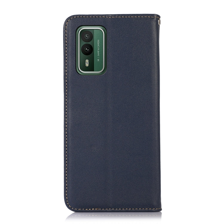For Nokia XR21 KHAZNEH Nappa Top Layer Cowhide Leather Phone Case(Blue) - Nokia Cases by PMC TechLife | Online Shopping South Africa | PMC TechLife | Buy Now Pay Later Mobicred