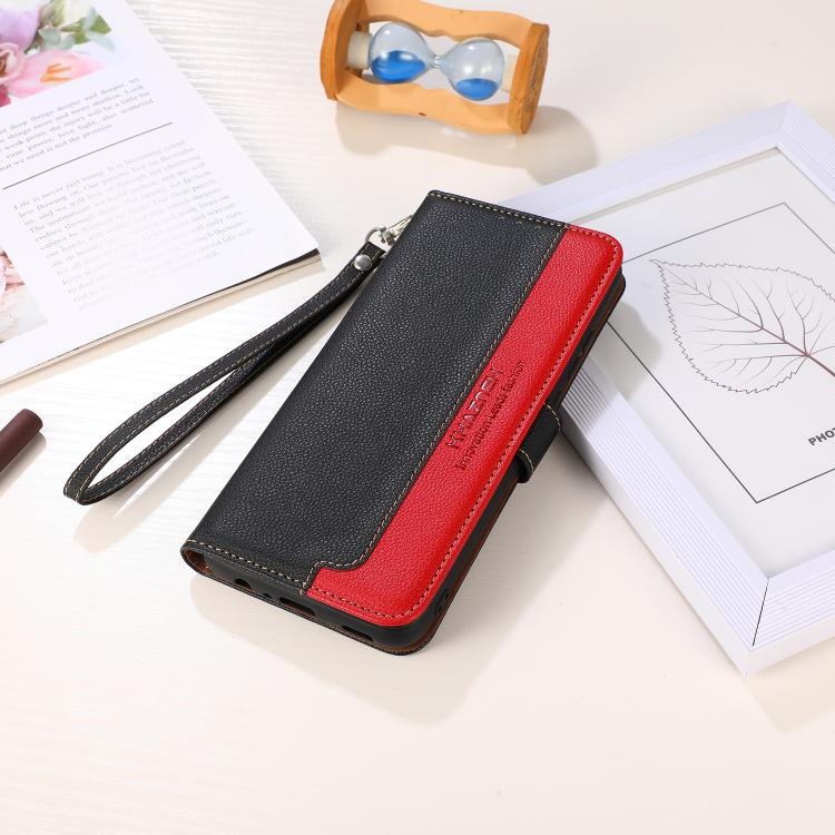 For iPhone 17 KHAZNEH Litchi Texture Leather RFID Phone Case(Black) - free shipping - PMc TechLife - Order now!