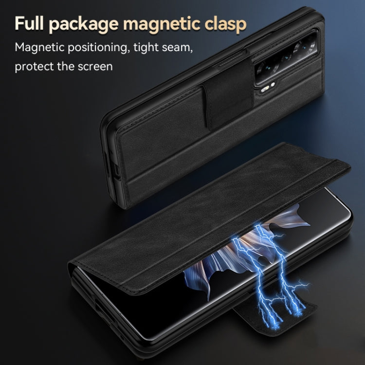 For Honor Magic Vs SULADA All-inclusive Magnetic Snap Flip Leather Phone Case(Green) - free shipping - PMC TechLife - Order now!