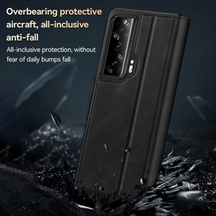 For Honor Magic Vs SULADA All-inclusive Magnetic Snap Flip Leather Phone Case(Green) - free shipping - PMC TechLife - Order now!