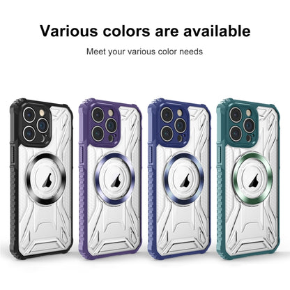 For iPhone 11 Pro CD Texture Magsafe Phone Case(Dark Purple) - iPhone 11 Pro Cases by PMC Jewellery | Online Shopping South Africa | PMC Jewellery