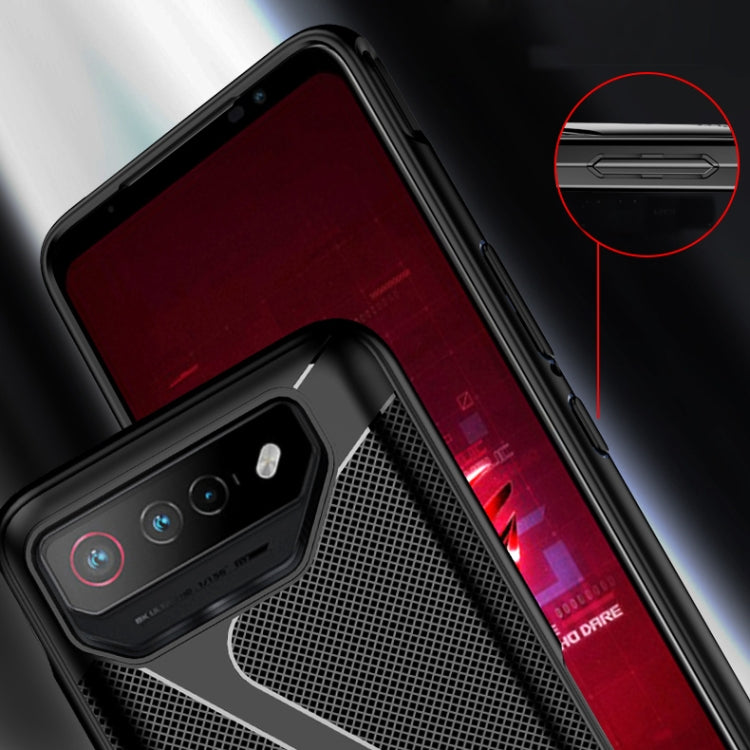 For Asus ROG Phone 7 TPU Shockproof Phone Case(Black) - ASUS Cases by PMC TechLife | Online Shopping South Africa | PMC TechLife