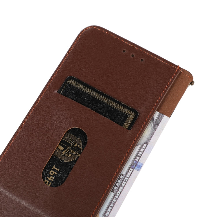 For Huawei Nova 11 KHAZNEH Nappa Top Layer Cowhide Leather Phone Case(Brown) - Huawei Cases by PMC TechLife | Online Shopping South Africa | PMC TechLife | Buy Now Pay Later Mobicred