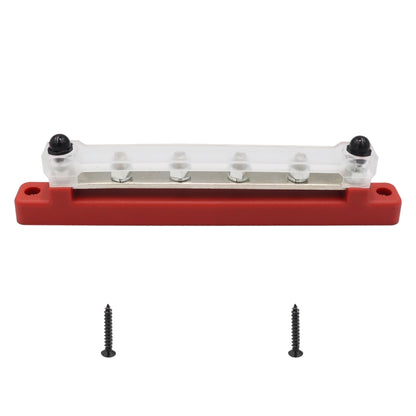 CP-3121-01 150A 48V RV Yacht Car Single-row 4-way Terminal Busbar - Booster Cable & Clip by PMC Jewellery | Online Shopping South Africa | PMC Jewellery | Buy Now Pay Later Mobicred